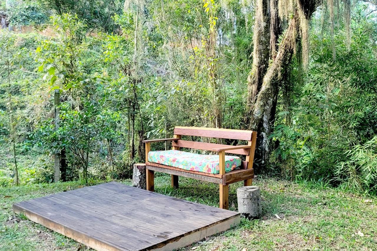 Chalé imerso na Natureza! Villa Sao Bonifacio Exterior foto